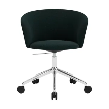 Kendo Swivel kontorsstol med 5 hjul - Pine-polished aluminium - Hem