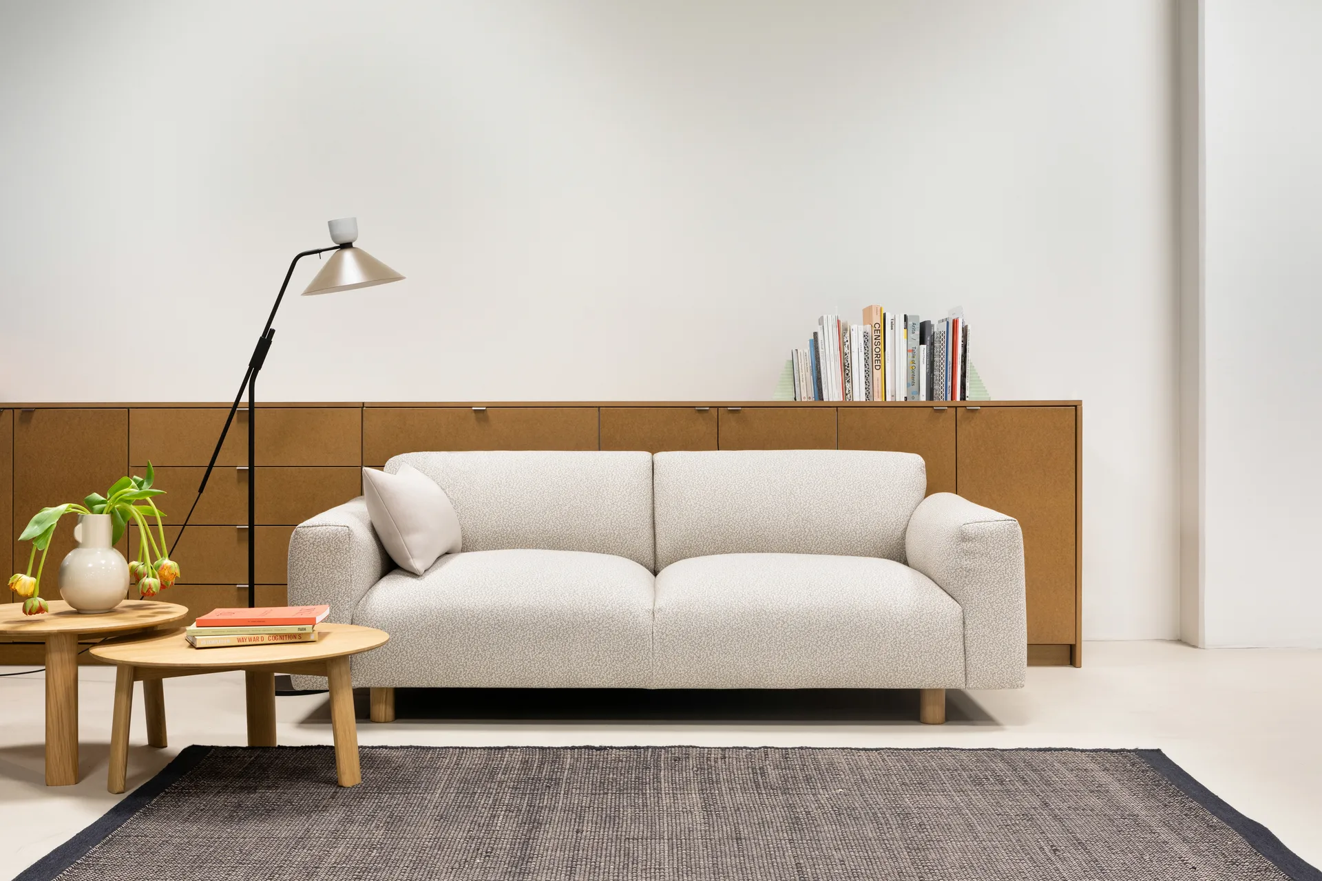 Koti 2-sits soffa 200 cm, Eggshell Hem