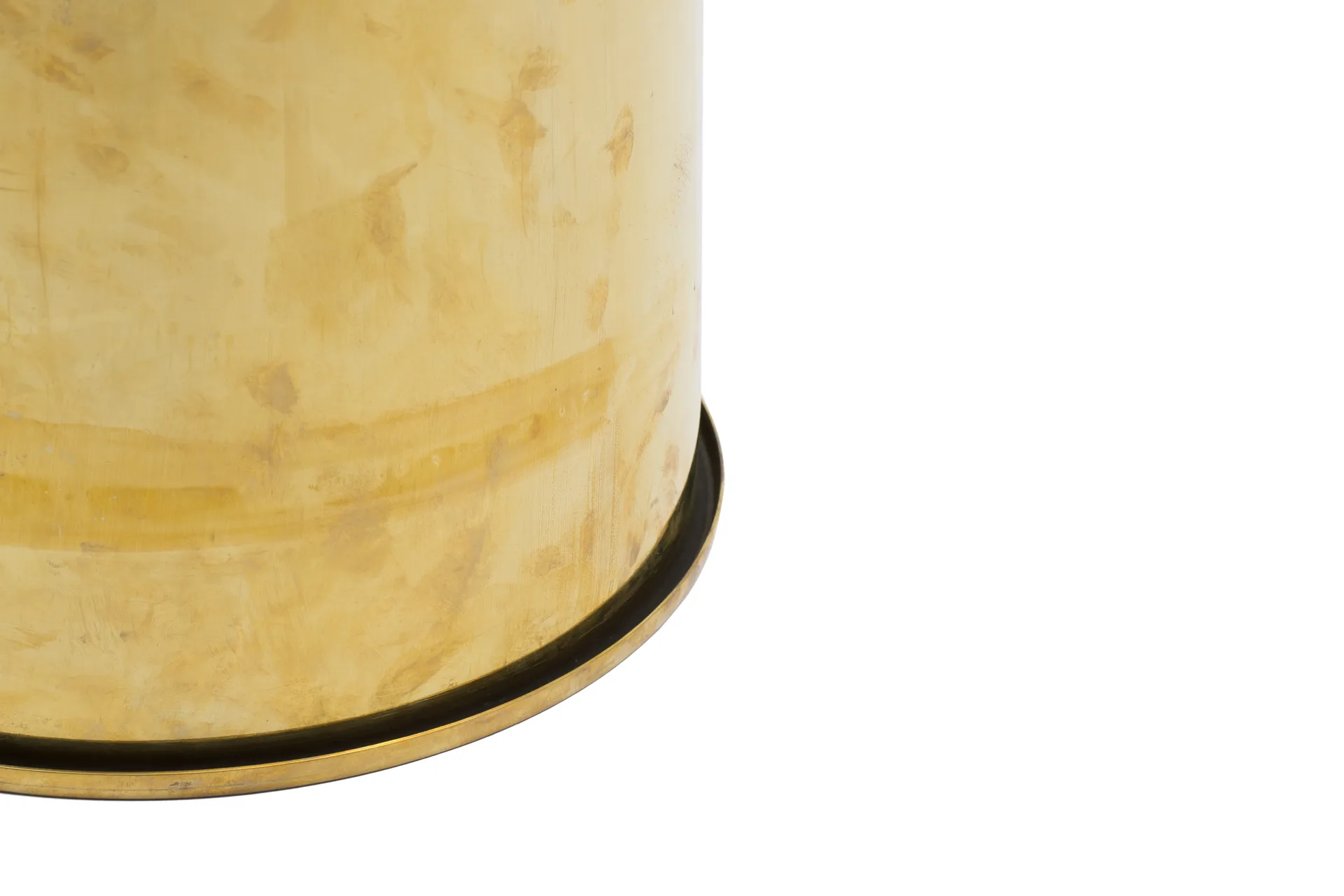 Last pall Ø32x44 cm, Brass Hem