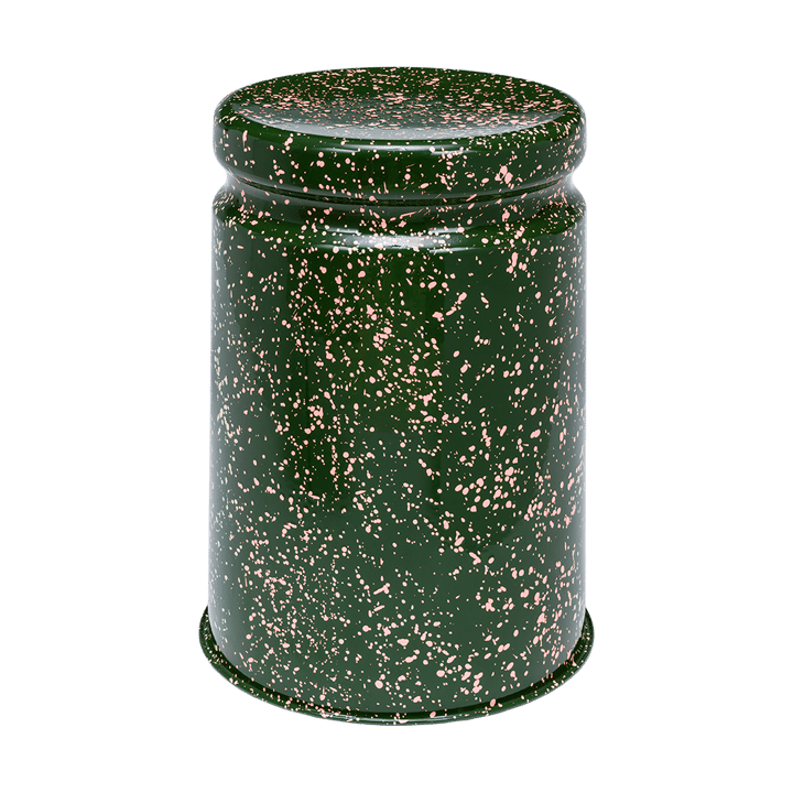 Last pall Ø32x44 cm - Green-pink splatter - Hem