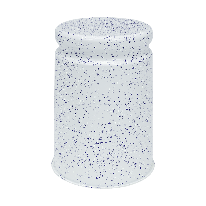 Last pall Ø32x44 cm - White-blue splatter - Hem