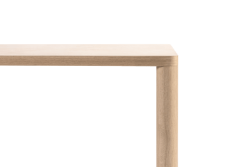 Log matbord 90x180 cm - Oak - Hem