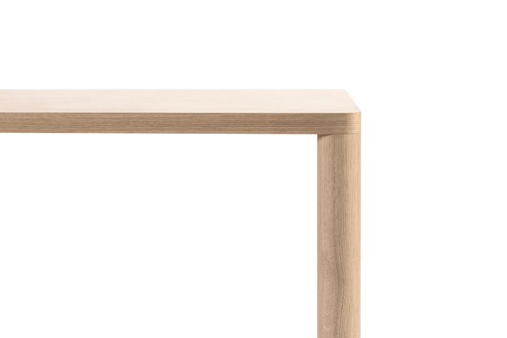 Log matbord 90x180 cm, Oak Hem