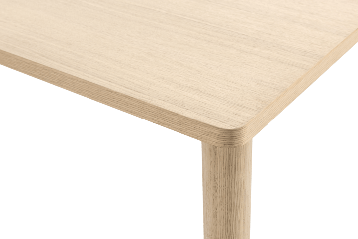 Log matbord 90x180 cm, Oak Hem