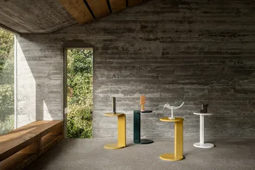 Lolly sidobord 56 cm - Black green gloss - Hem