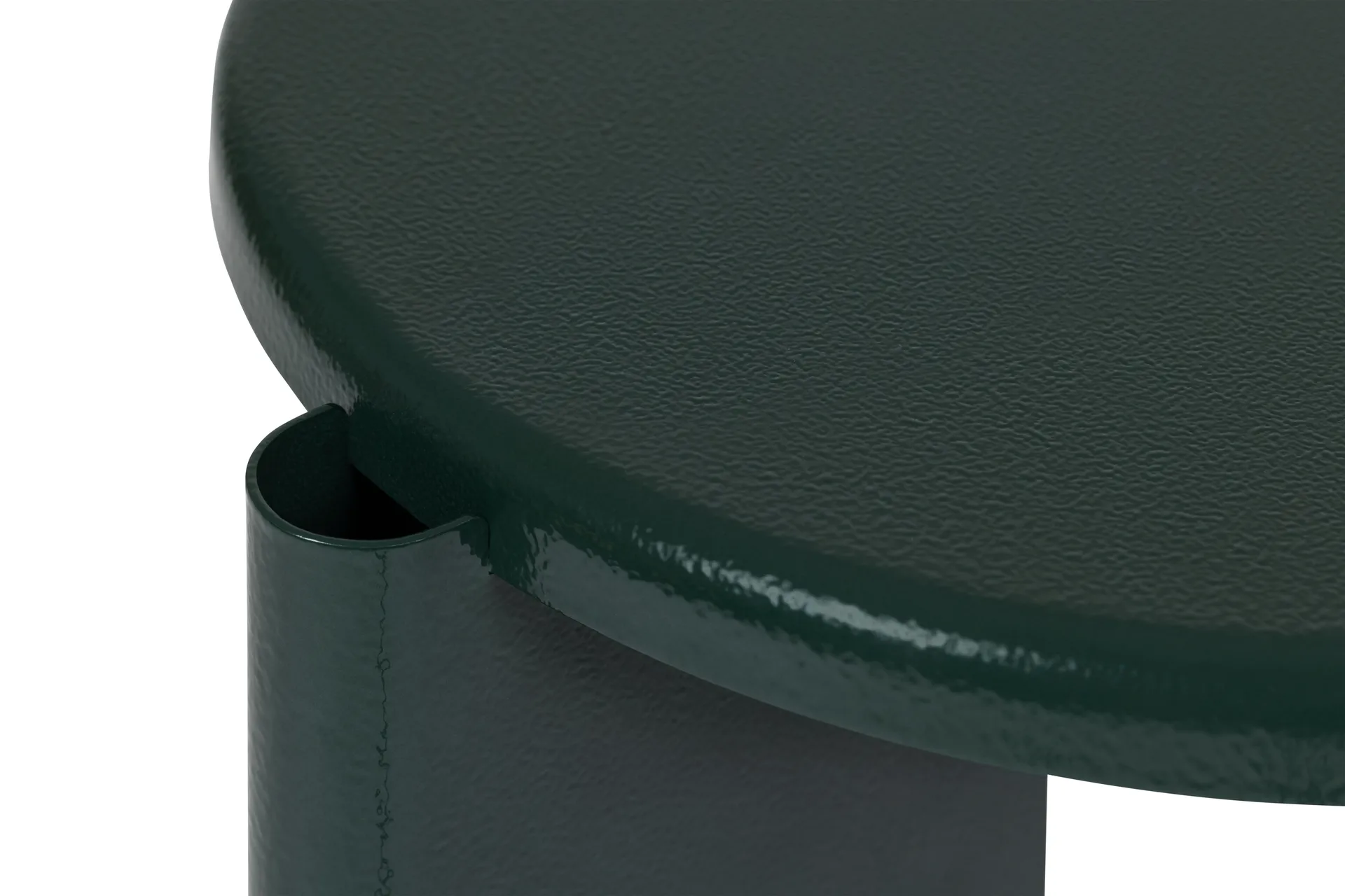 Lolly sidobord 56 cm, Black green gloss Hem