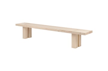 Max bänk 43x250 cm - Ask - Hem