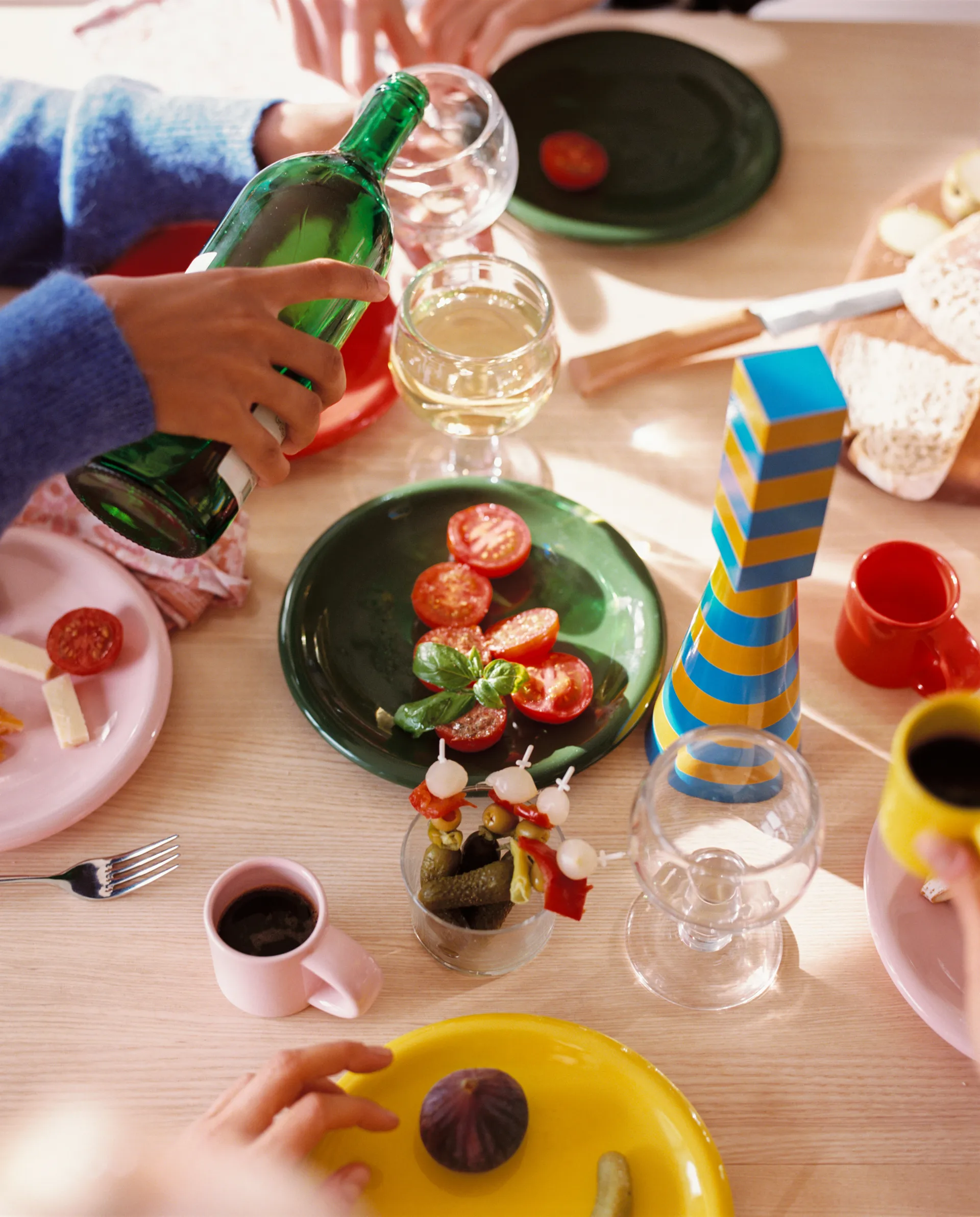 Molino Vertical salt- & pepparkvarn 29 cm, Honey-blue Hem