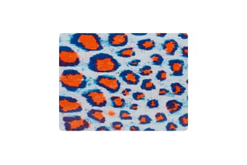 Monster bordstablett 30x40 cm 2-pack - Coral-white-ultramarine blue - Hem