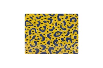 Monster bordstablett 30x40 cm 2-pack - Ochre yellow-grey-black - Hem