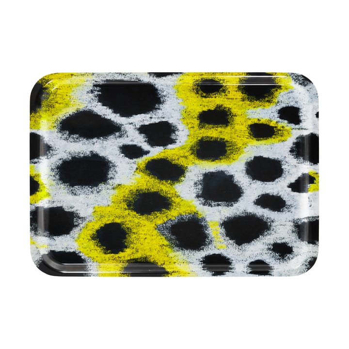 Monster bricka Medium 37x53 cm - White-yellow-black - Hem