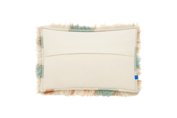 Monster kudde Large 40x60 cm - Turquoise-peach - Hem