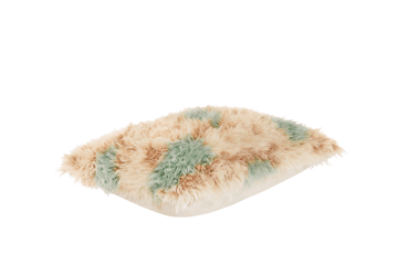 Monster kudde Large 40x60 cm - Turquoise-peach - Hem
