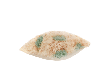 Monster kudde Medium 50x50 cm - Turquoise-peach - Hem