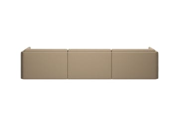 Palo Block 3-sits soffa Low 295 cm - Beige - Hem
