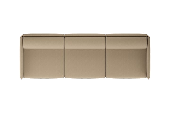Palo Block 3-sits soffa Low 295 cm, Beige Hem