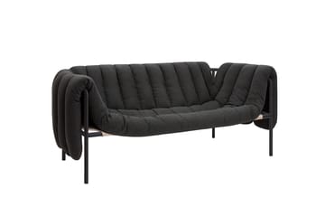 Puffy 2,5-sits soffa 205 cm - Anthracite-black grey - Hem