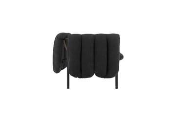 Puffy 2,5-sits soffa 205 cm - Anthracite-black grey - Hem