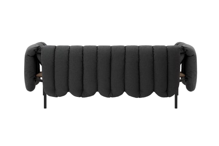 Puffy 2,5-sits soffa 205 cm, Anthracite-black grey Hem