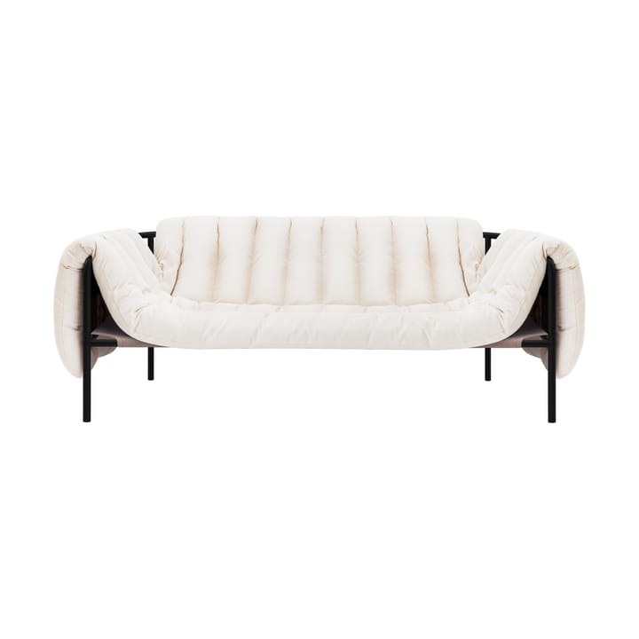 Puffy 2,5-sits soffa 205 cm - Natural-black grey - Hem