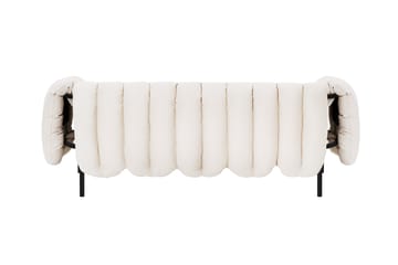 Puffy 2,5-sits soffa 205 cm - Natural-black grey - Hem