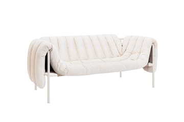 Puffy 2,5-sits soffa 205 cm - Natural-cream - Hem