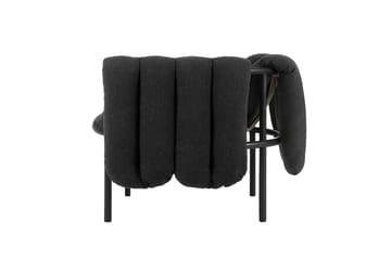 Puffy loungefåtölj - Anthracite-black grey - Hem