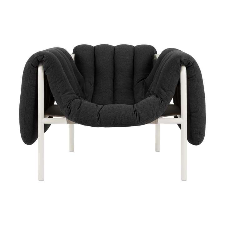Puffy loungefåtölj - Anthracite-cream - Hem