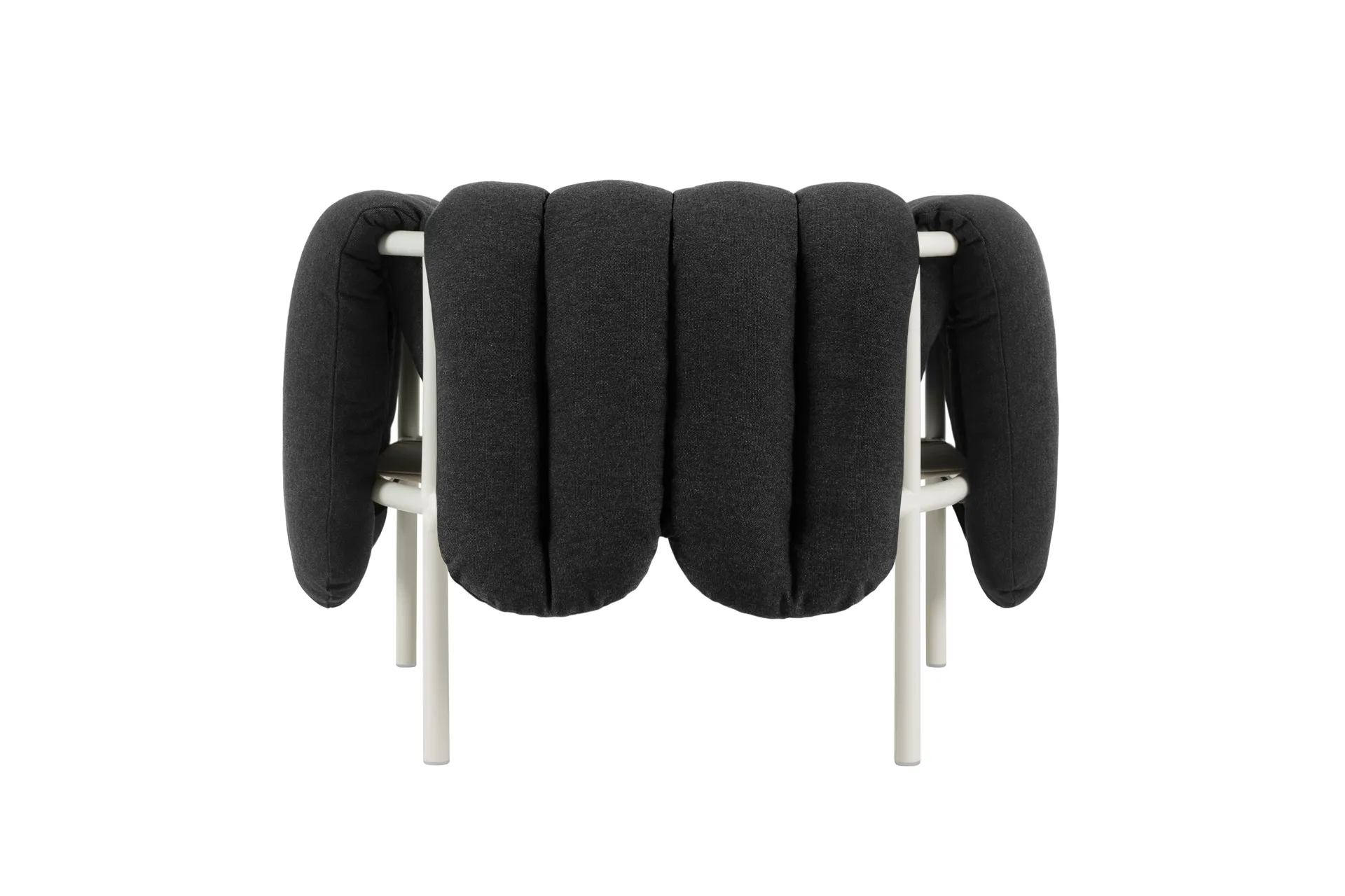 Puffy loungefåtölj, Anthracite-cream Hem