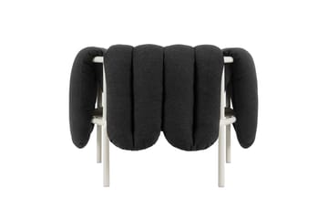 Puffy loungefåtölj - Anthracite-cream - Hem