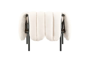 Puffy loungefåtölj - Natural-black grey - Hem