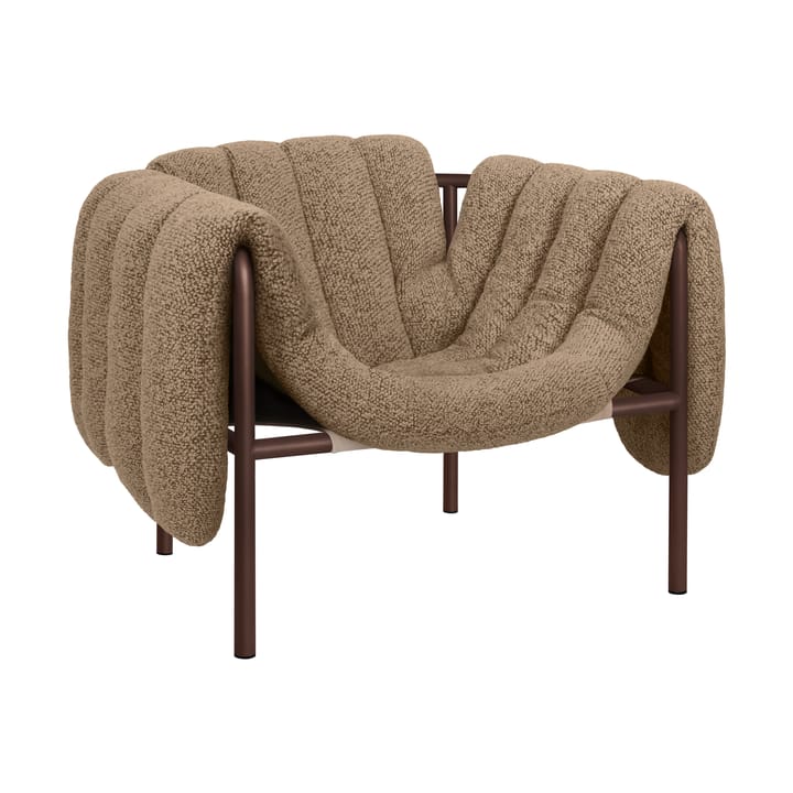 Puffy loungefåtölj - Sawdust-chocolate brown - Hem