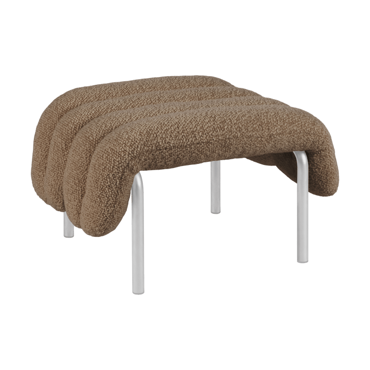 Puffy ottoman 58x67 cm - Sawdust-rostfritt stål - Hem