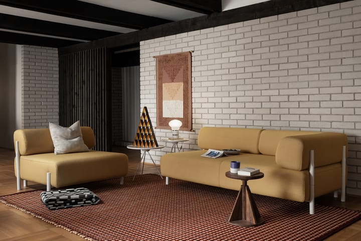 Rope matta Large 200x300 cm, Terracotta Hem