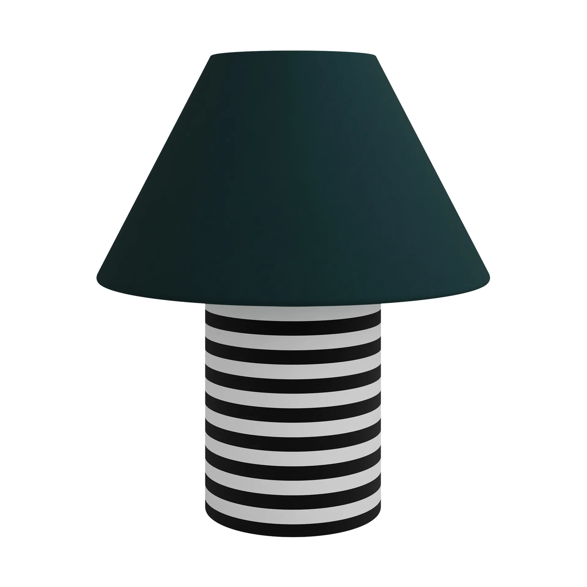 Toto bordslampa Large 64 cm, Pine-black & white stripes Hem