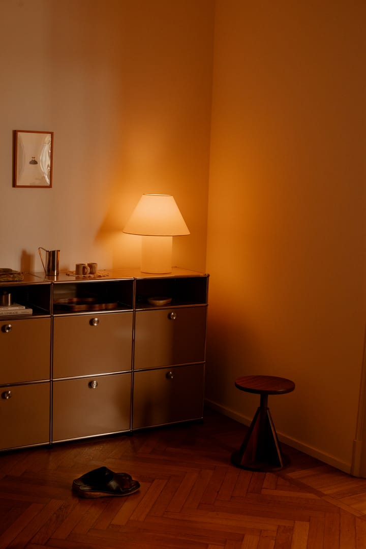 Toto bordslampa Large 64 cm, Wax yellow-black & white stripes Hem