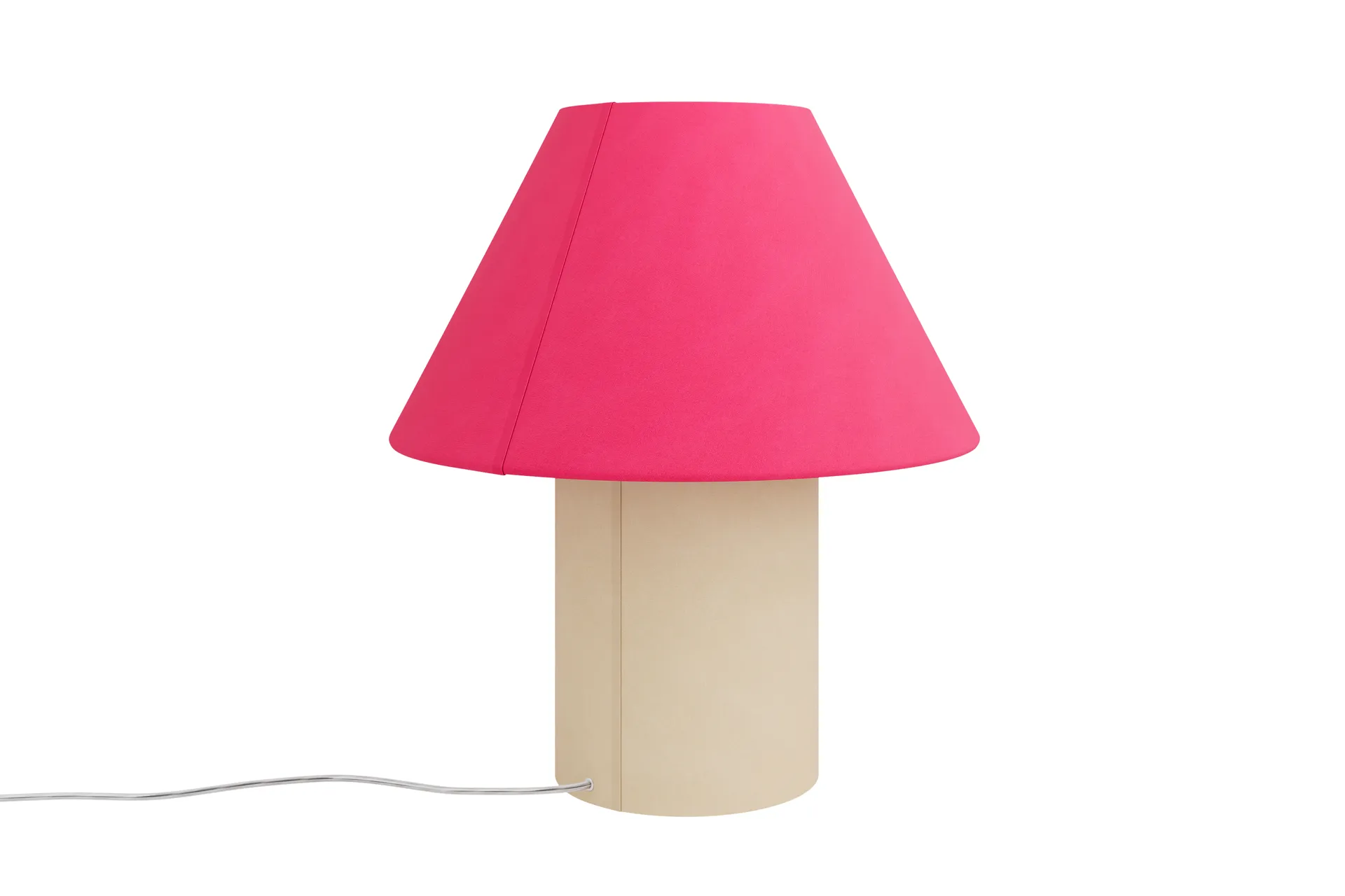 Toto bordslampa Medium 47 cm, Magenta-beige Hem