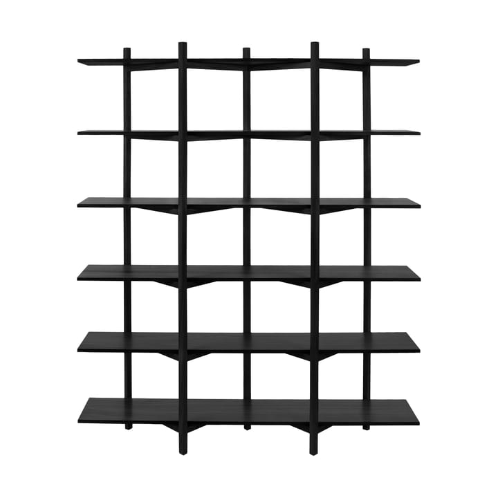 Zig Zag hylla High 175x214 cm - Black - Hem