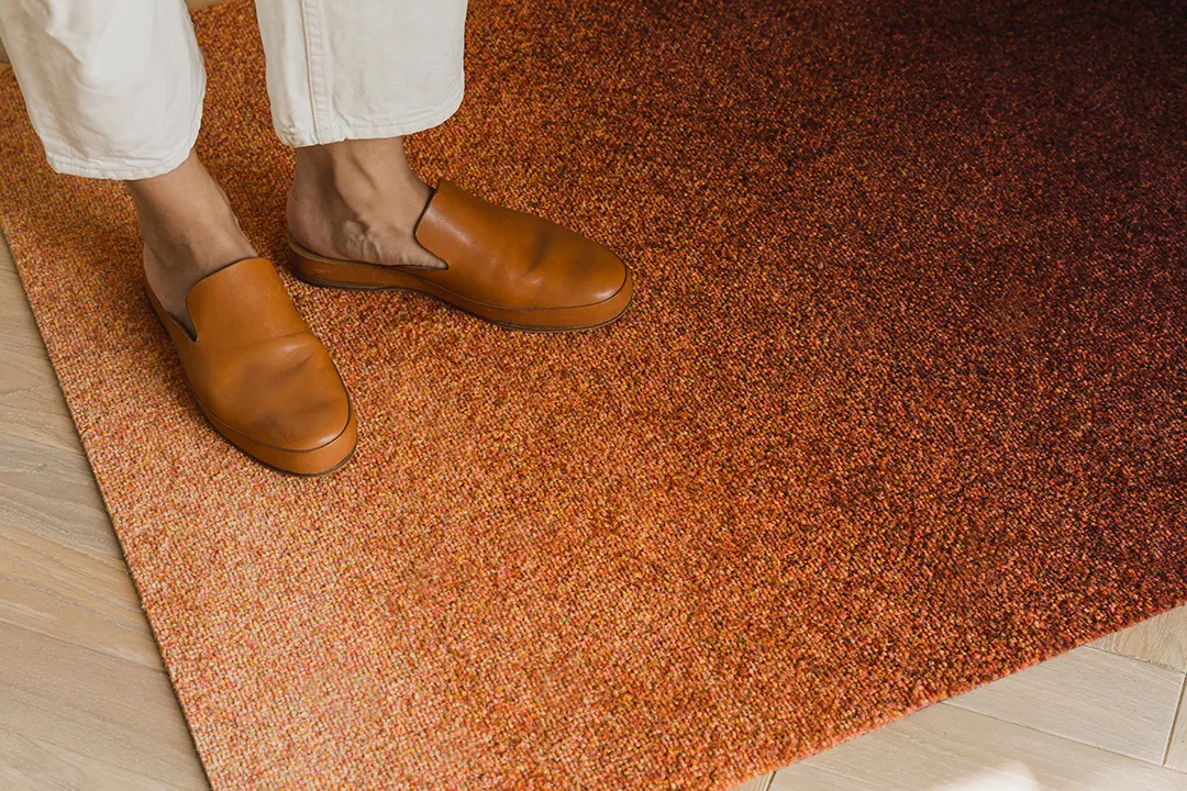 Dis gångmatta, rust, 85x150x0,7 cm Heymat