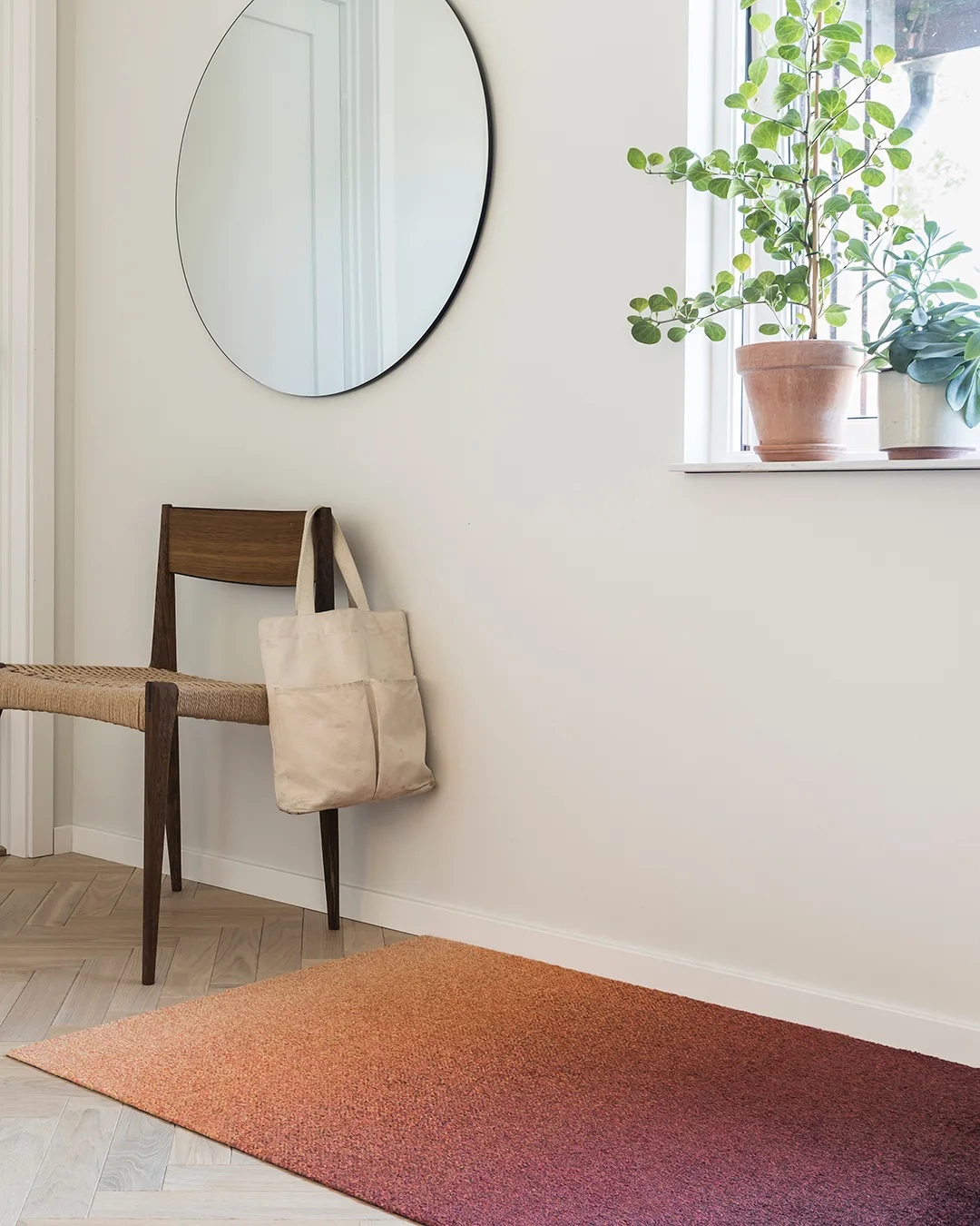 Dis gångmatta, rust, 85x150x0,7 cm Heymat