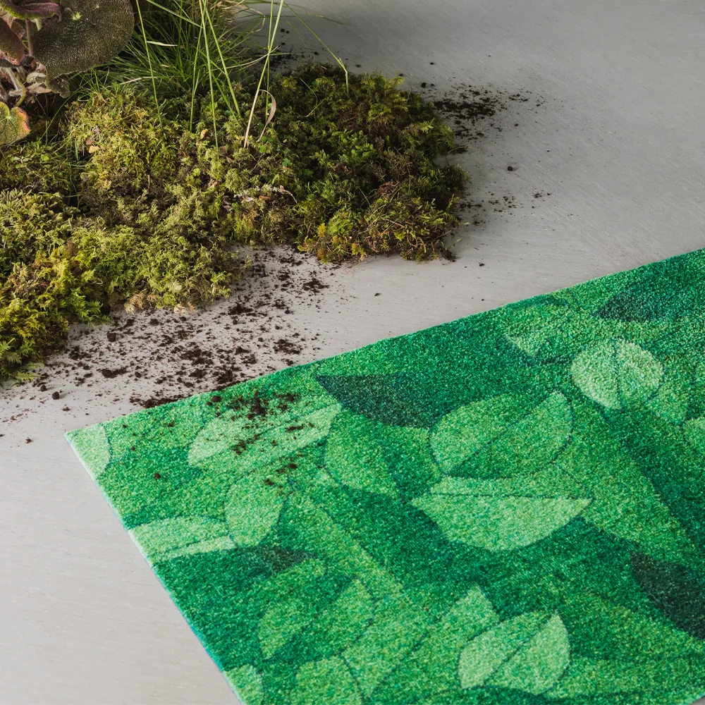 Foliage dörrmatta, blue dusk, 85x60 cm Heymat