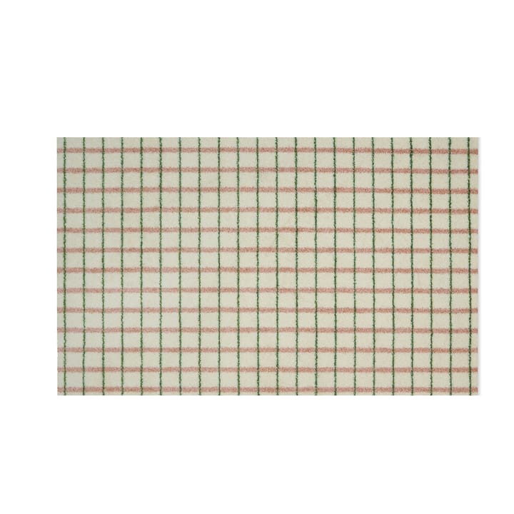 Grid dörrmatta - Lime Candycane, 85x115 cm - Heymat