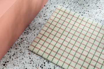 Grid dörrmatta - Lime Candycane, 85x115 cm - Heymat