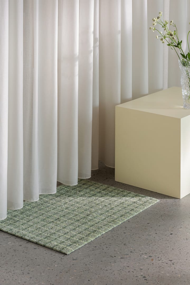 Grid dörrmatta, Matcha Lemon, 85x115 cm Heymat