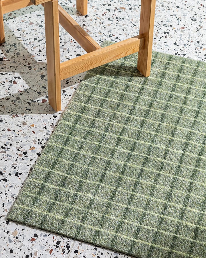 Grid dörrmatta, Matcha Lemon, 85x115 cm Heymat