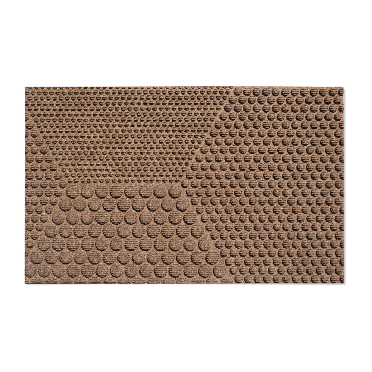 Heymat Hex dörrmatta 55x90 cm Desert | Skandinavisk Design | Dörrmattor | Brun