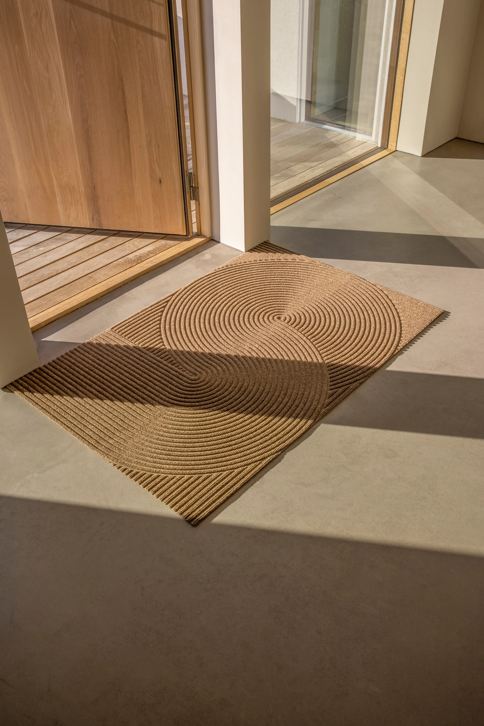 Sand dörrmatta, beige, 85x130 cm Heymat