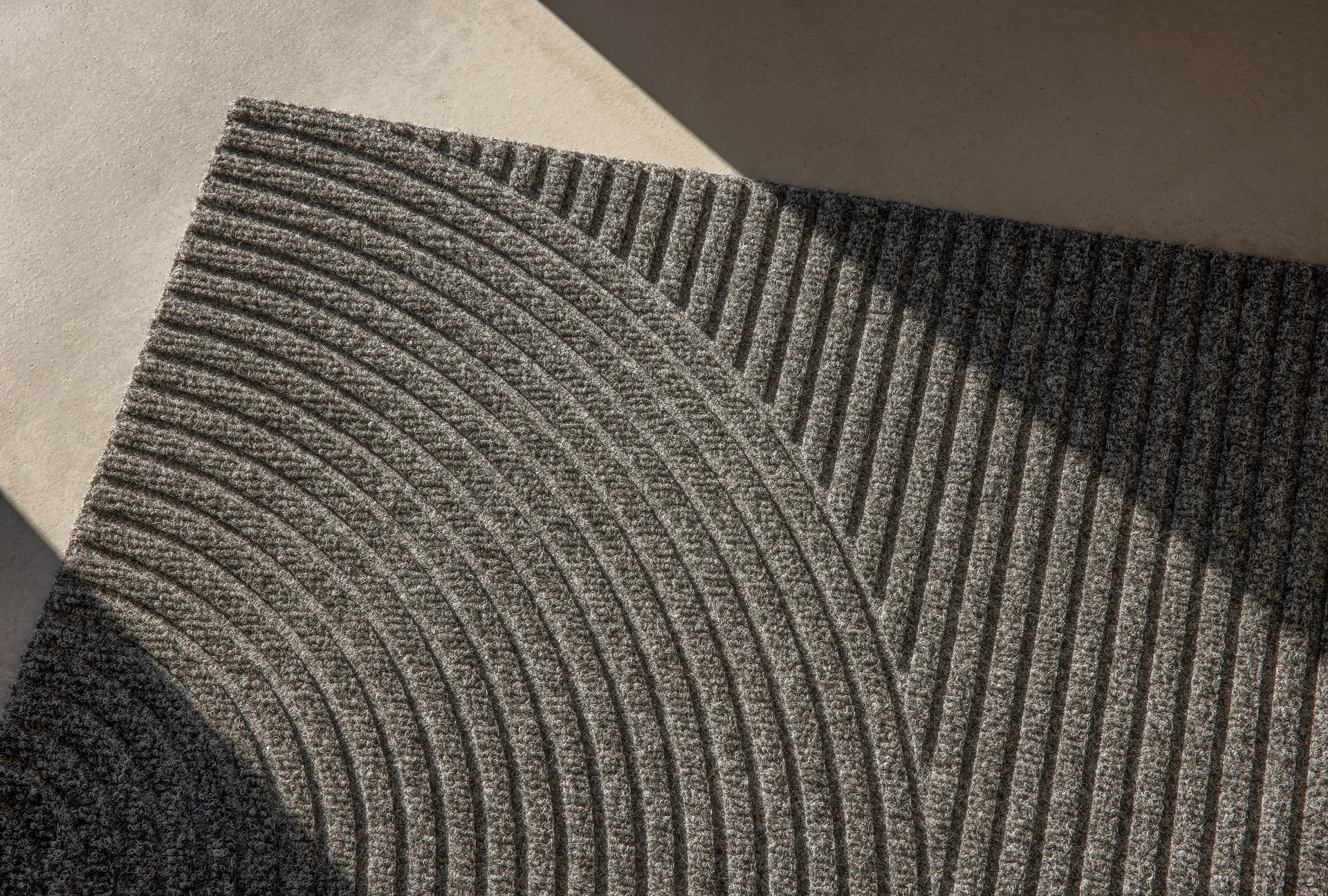 Stein dörrmatta, grå, 60x90 cm Heymat