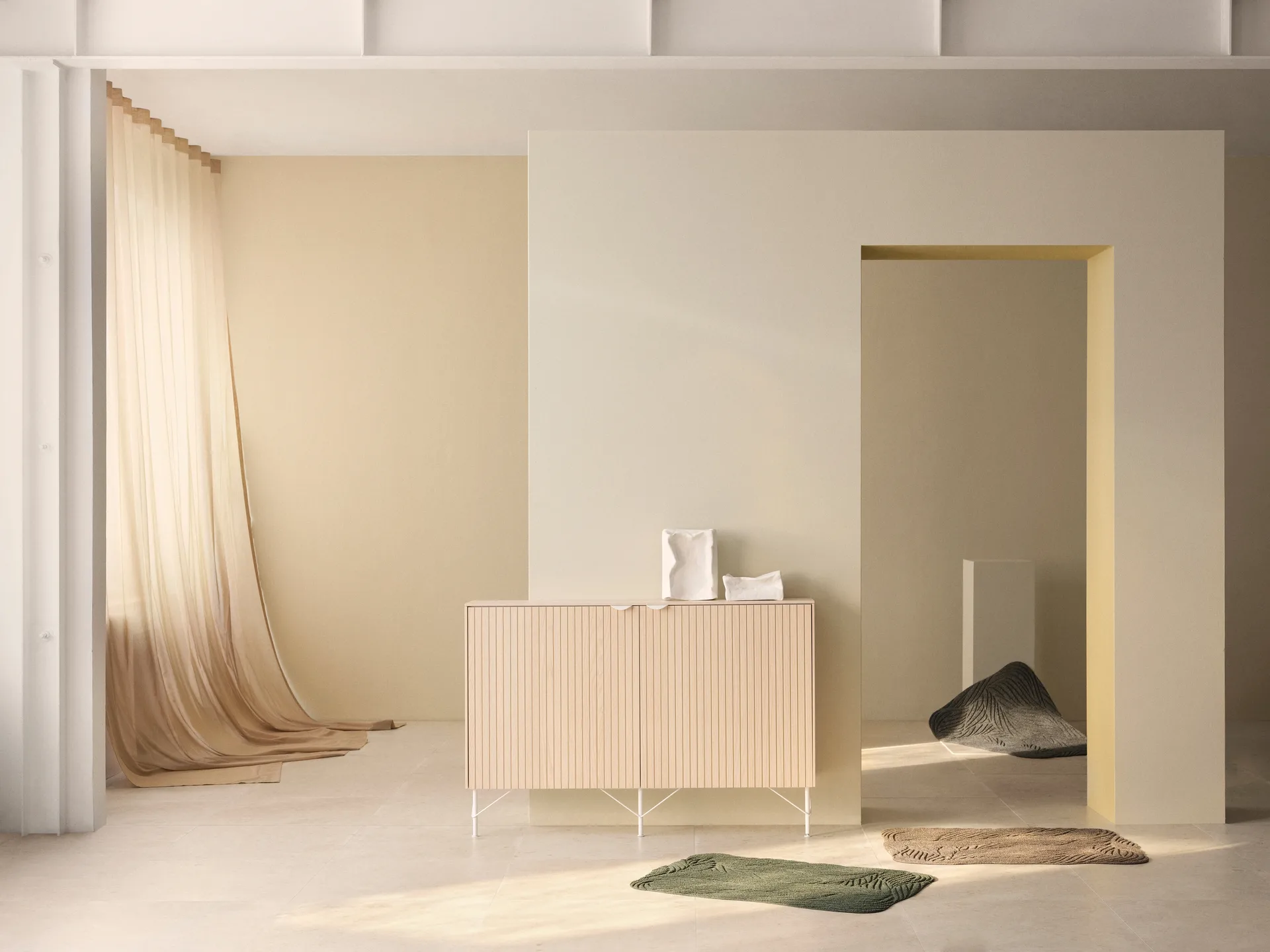 Twine dörrmatta 60x85 cm, Green Heymat