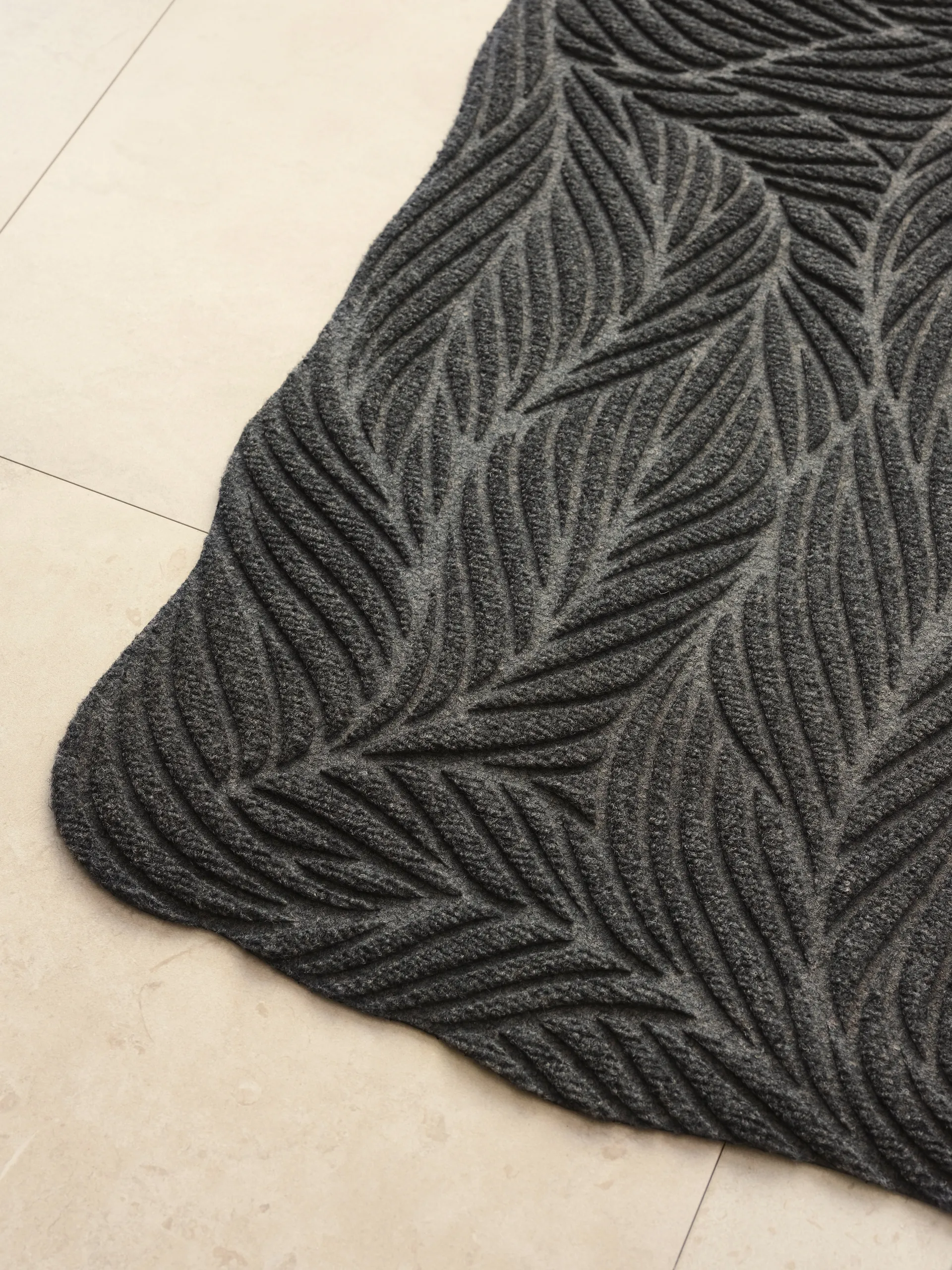 Twine dörrmatta 60x85 cm, Grey Heymat